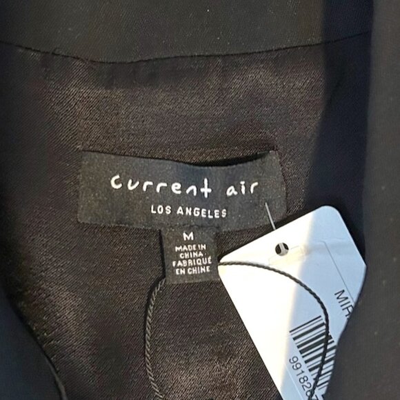 Current Air black double breasted blazer w/satin look lapel - Picture 4 of 13